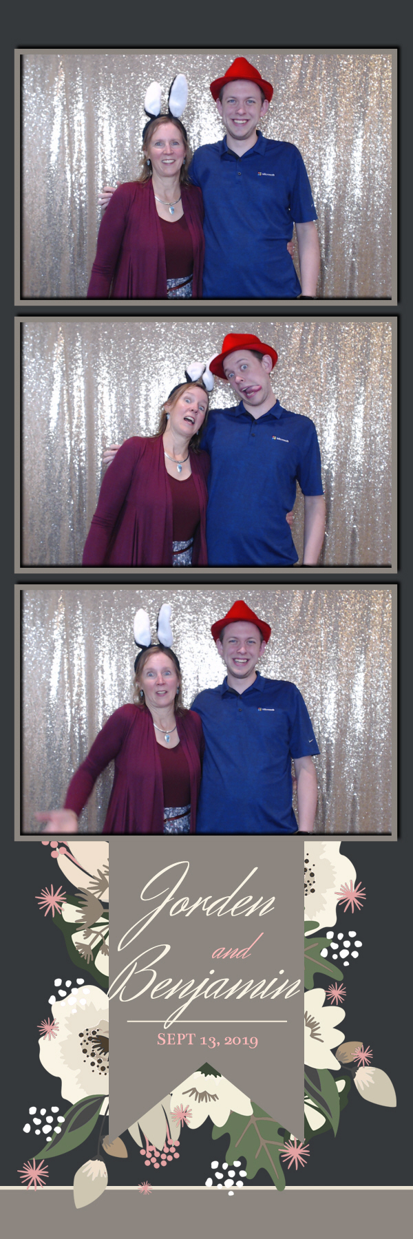Jorden and Benjamin are getting hitched | View more photos from the event at gallery.photoboothbillings.com/u/PhotoBoothBillings/Jorden-and-Benjamin-are-getting-hitched